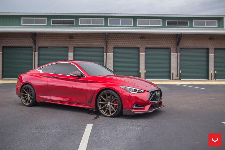  Infiniti Q60 2.0t on Vossen Wheels (VFS10) 2017 года  (фото 11 из 42)